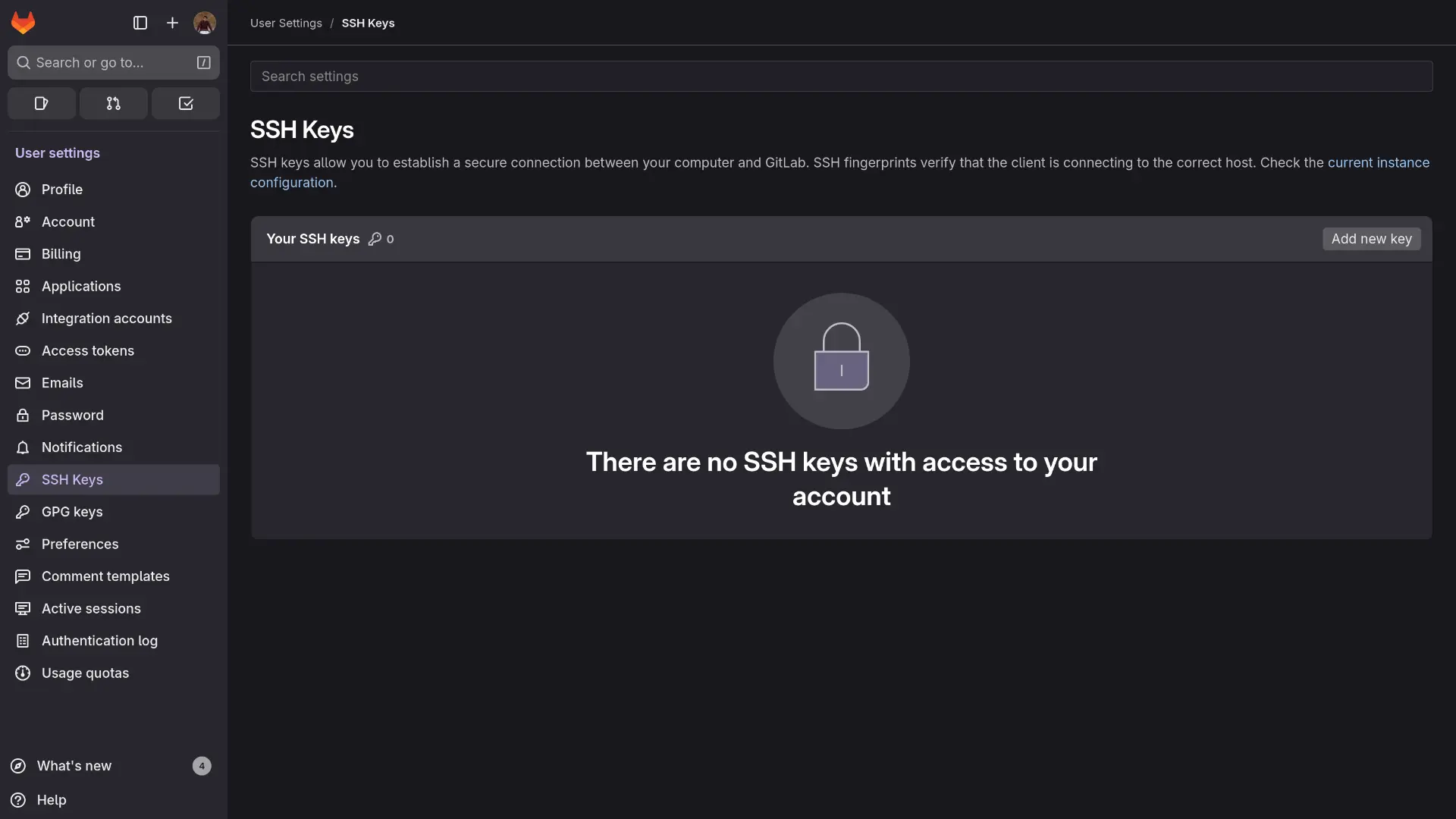 GitLab SSH Keys