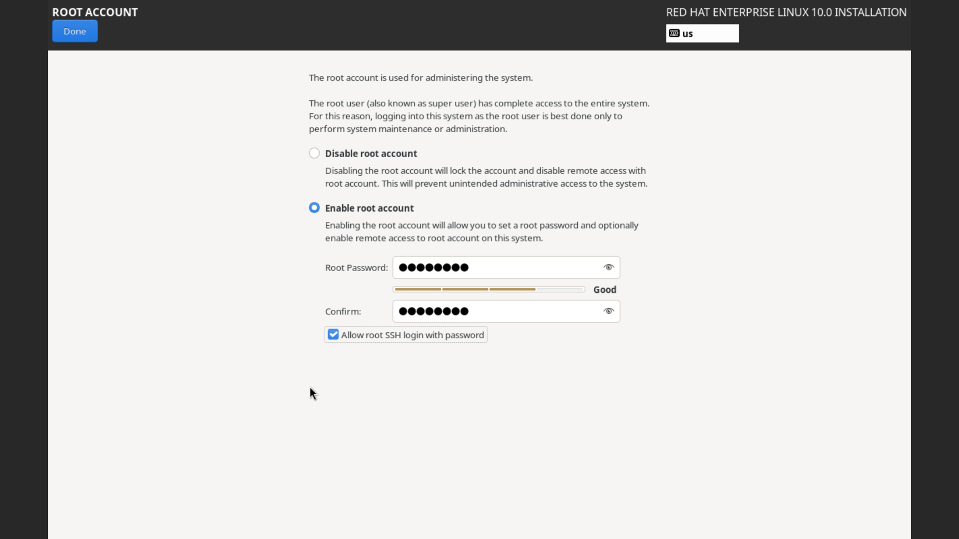 Root Account