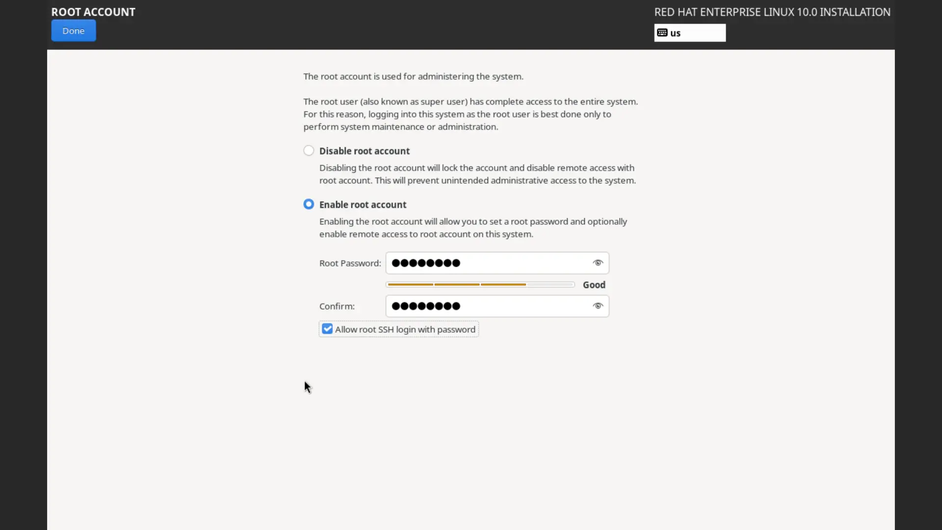 Root Account